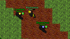 Vunonix on screen