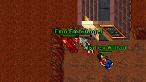 Emo'Angel on screen