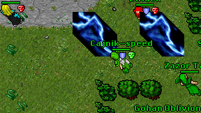 Cajnik-speed on screen