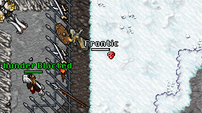 Frontic on screen