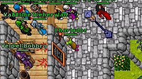 Charlador on screen