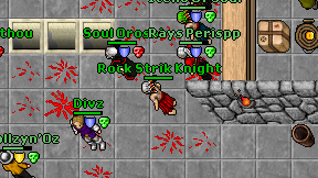 Rock Strik Knight on screen