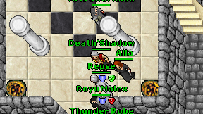 Death'Shadow on screen