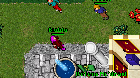Bloblo on screen