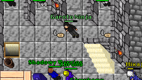 Garoto Ninja on screen