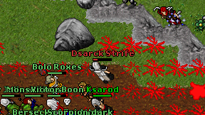 Dsarck Strife on screen