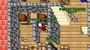 Demoral Fiend on screen