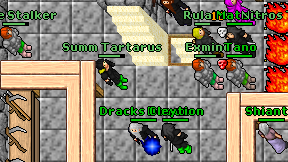 Dracks Demon on screen