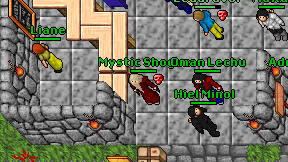 Mystic Shogun on screen
