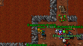 Emperian druid on screen