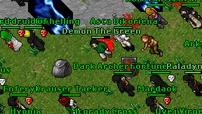 Demon The Green on screen