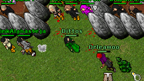 Dittos on screen