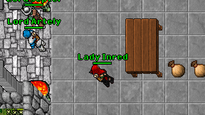 Lady Inred on screen