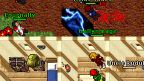 Gallyn mage on screen