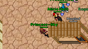 Princess-Sky on screen