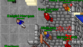 Knight Morgan on screen