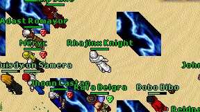 Rhajinx Knight on screen