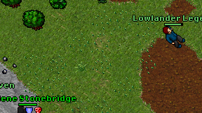 Lowlander Legend on screen