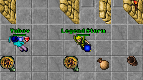 Legend Storm on screen
