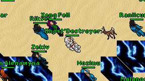 Ghost'Destroyer on screen