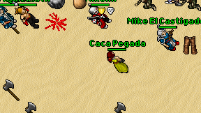 Caca Pegada on screen