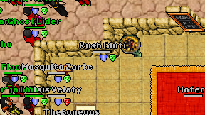 Rush Gluti on screen