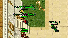 Door Guardian on screen