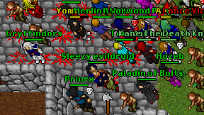 Sleezy evildruid on screen
