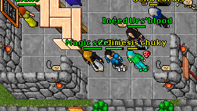 Magic snitch on screen