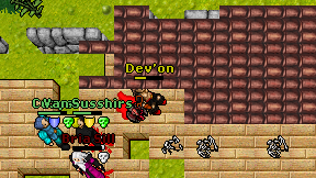Dev'on on screen