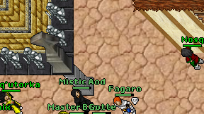 Mistic Aod on screen