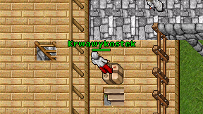 Krwawykostek on screen