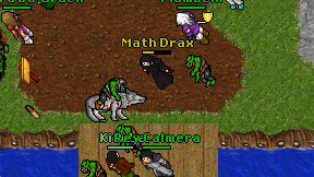 Math Drax on screen
