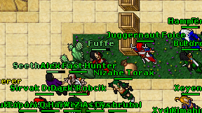 Fuffe on screen