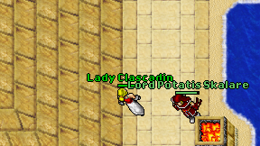Lady Clascadin on screen