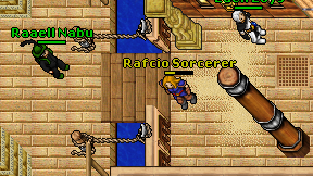 Rafcio Sorcerer on screen