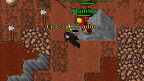 Crazzy Paradox on screen