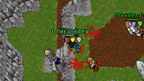 Draculadevil on screen