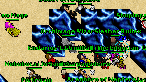 Archimage Wizard on screen