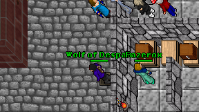 Wolf of Despair on screen