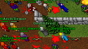 Deathfred on screen