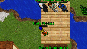 Holy Mozez on screen