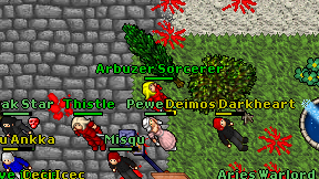 Arbuzer Sorcerer on screen