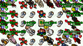Rose pox on screen