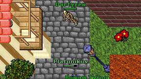Dartyrex on screen