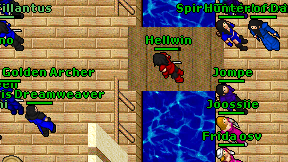 Hellwin on screen