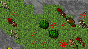 Sango-sama on screen