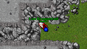 Lux Dragontail on screen