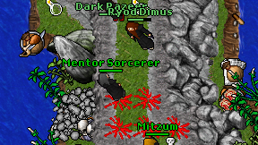 Mentor Sorcerer on screen