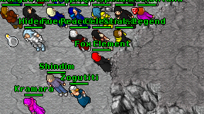 Fox Element on screen
